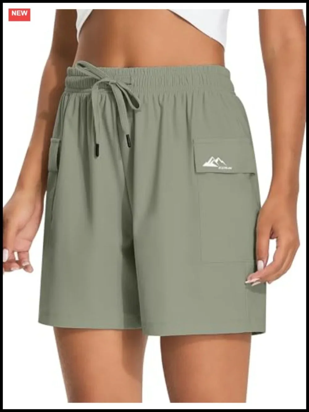 Women's Quick-Dry Hiking Shorts UPF 50+ Water Resistant Athletic 5